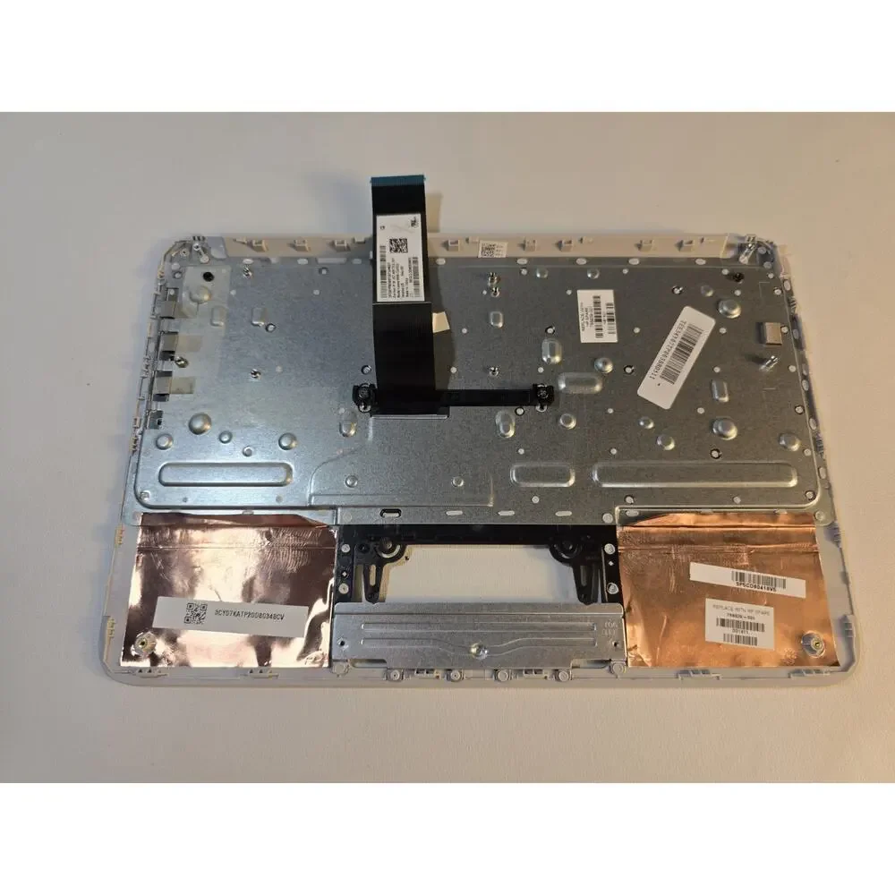 HP Chromebook 11 G3 N2840 Palmrest w/ Keyboard 788639-001 Silver And Black